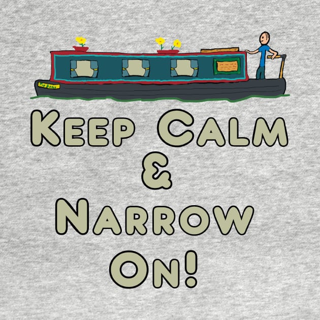 Keep Calm Narrowboat by Mark Ewbie